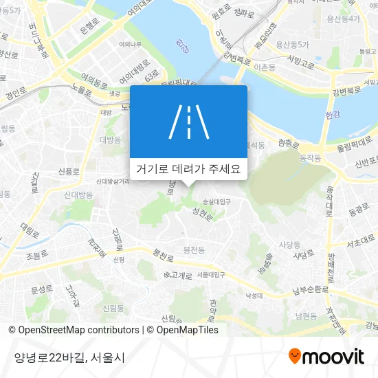 양녕로22바길 지도