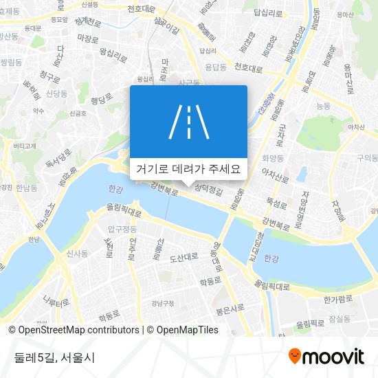 둘레5길 지도