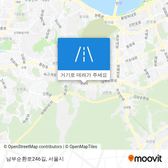 남부순환로246길 지도