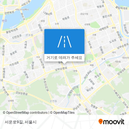 서운로9길 지도
