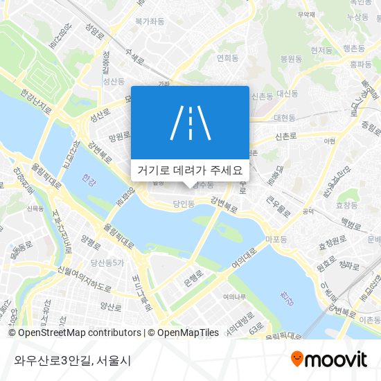 와우산로3안길 지도