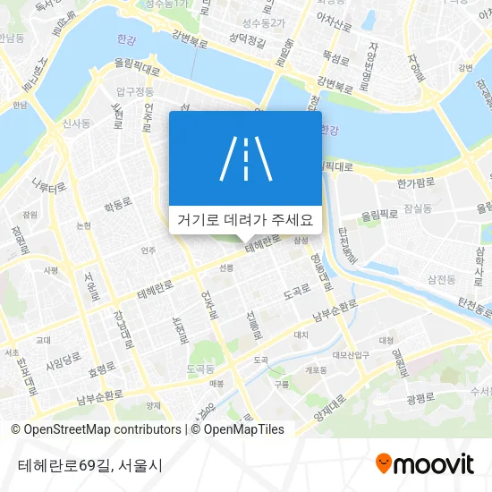 테헤란로69길 지도