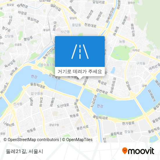 둘레21길 지도