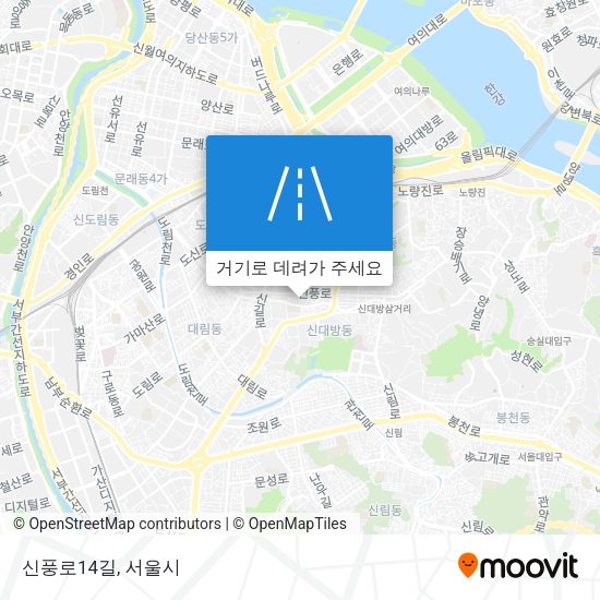 신풍로14길 지도
