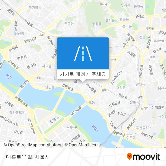 대흥로11길 지도