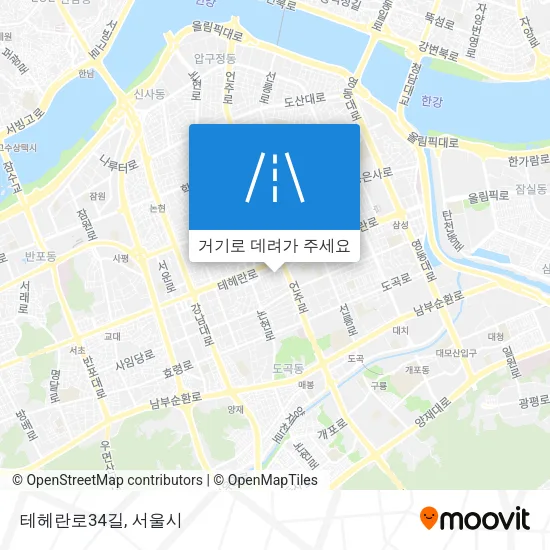 테헤란로34길 지도