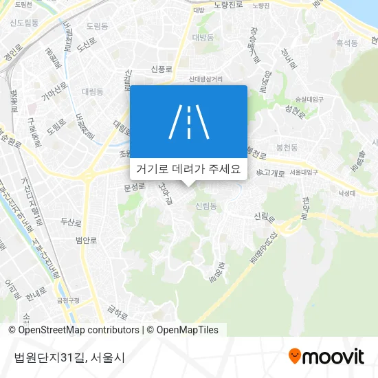 법원단지31길 지도