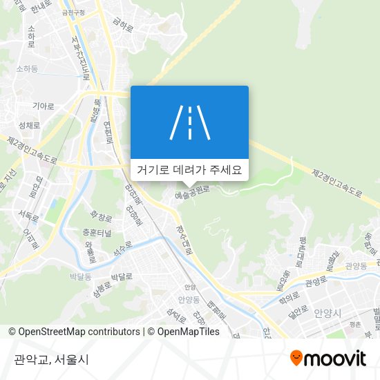 관악교 지도