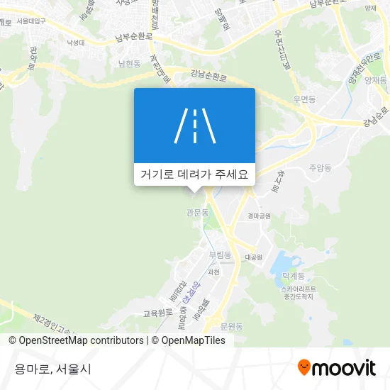 용마로 지도