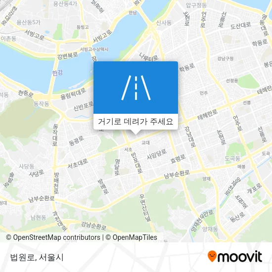 법원로 지도