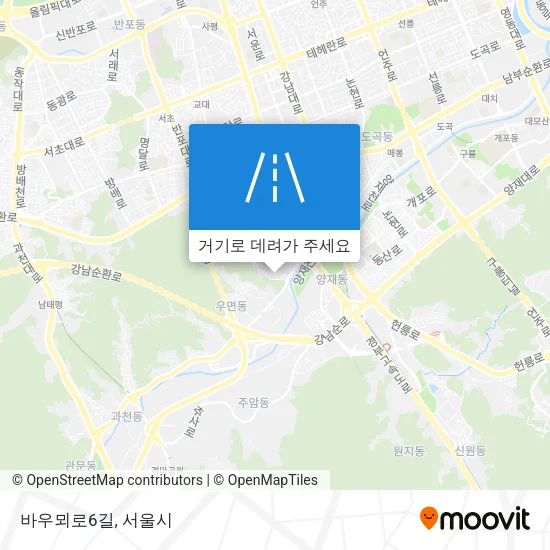 바우뫼로6길 지도