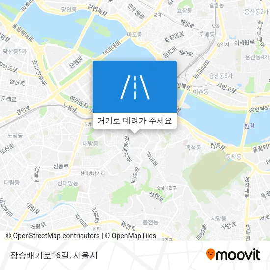 장승배기로16길 지도