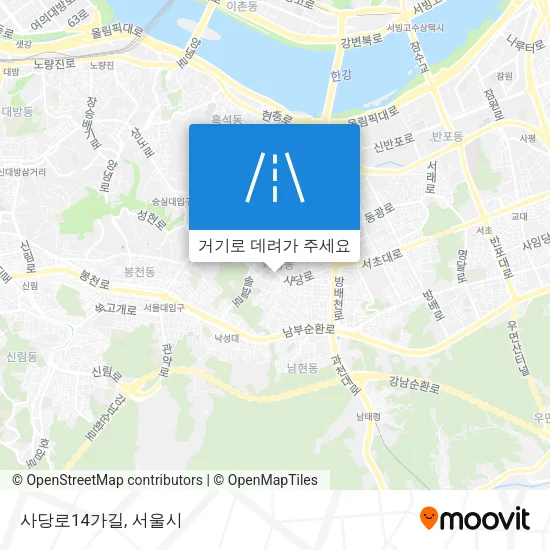 사당로14가길 지도