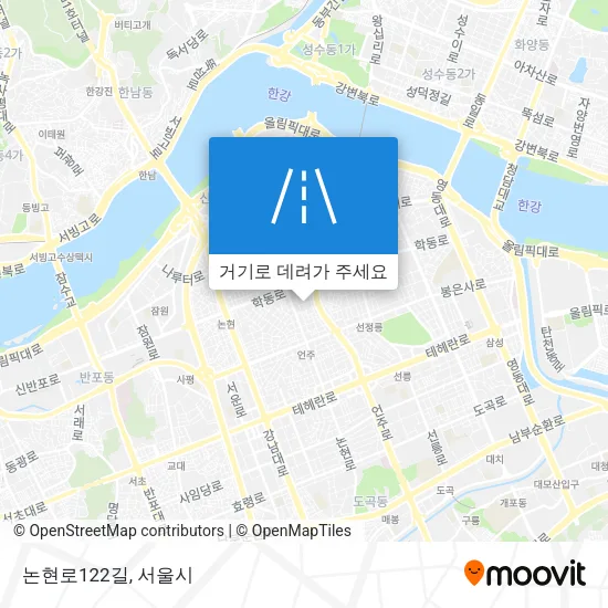 논현로122길 지도