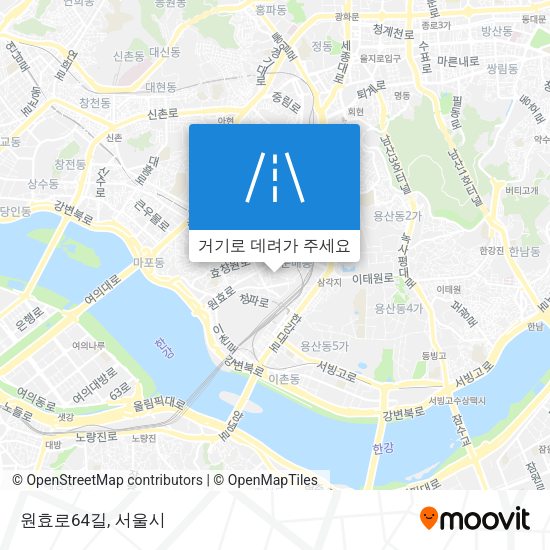 원효로64길 지도