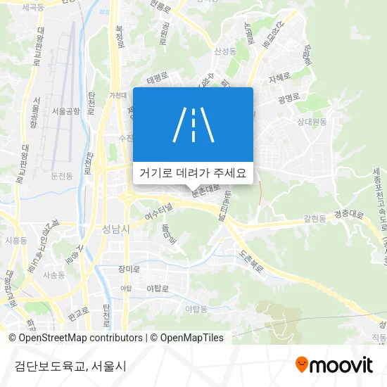 검단보도육교 지도