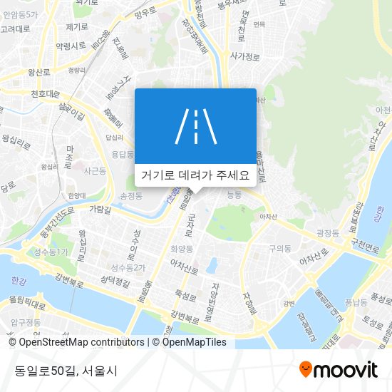 동일로50길 지도