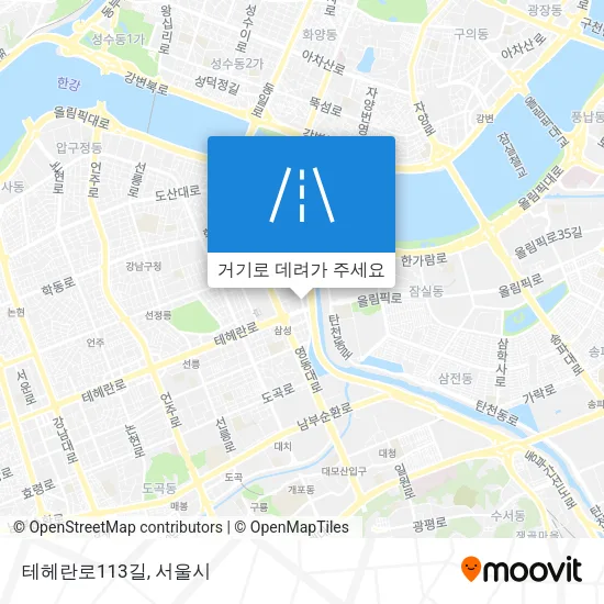 테헤란로113길 지도