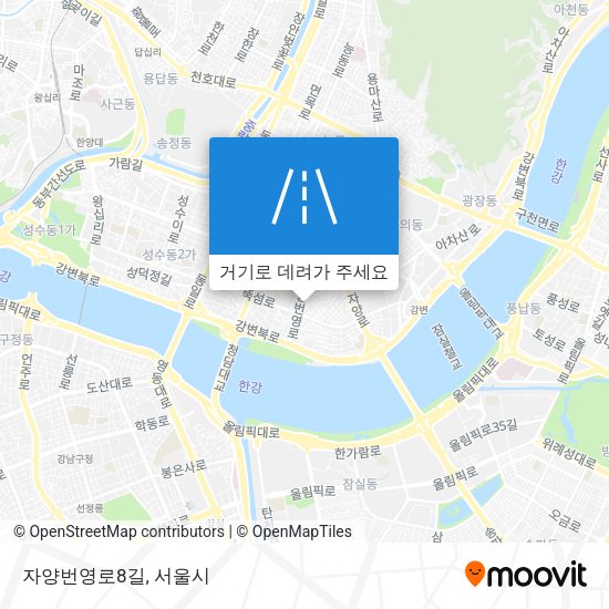 자양번영로8길 지도