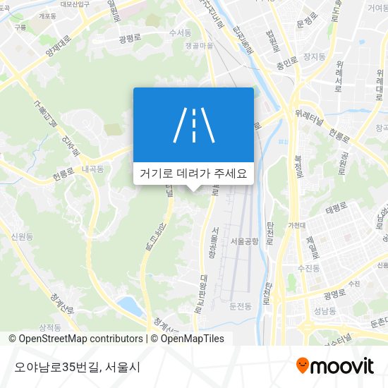 오야남로35번길 지도