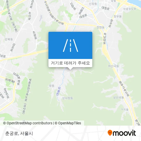 춘궁로 지도