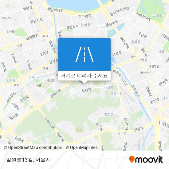 일원로13길 지도