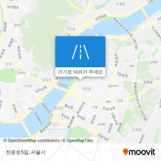 천중로5길 지도