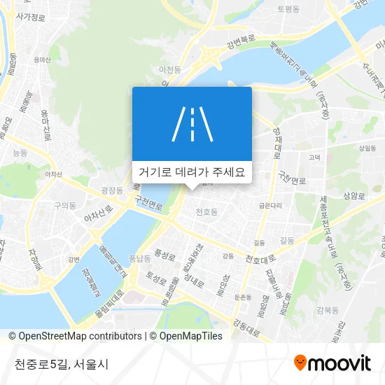 천중로5길 지도