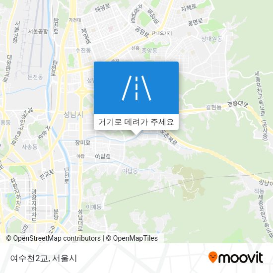 여수천2교 지도