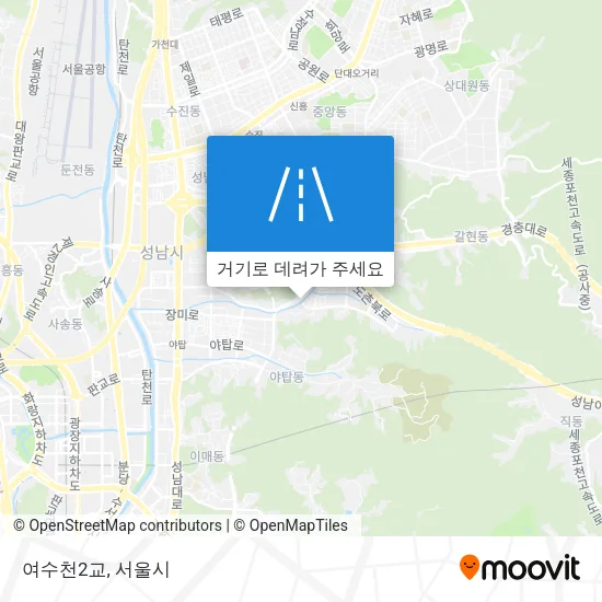 여수천2교 지도