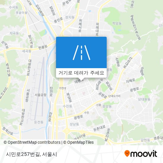 시민로257번길 지도