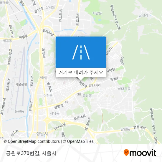 공원로370번길 지도