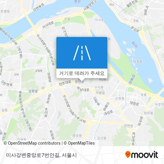 미사강변중앙로7번안길 지도