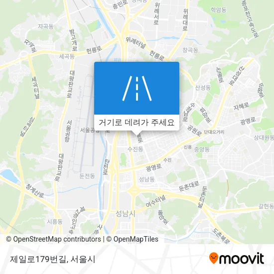 제일로179번길 지도