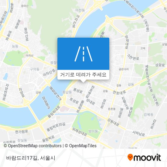 바람드리17길 지도