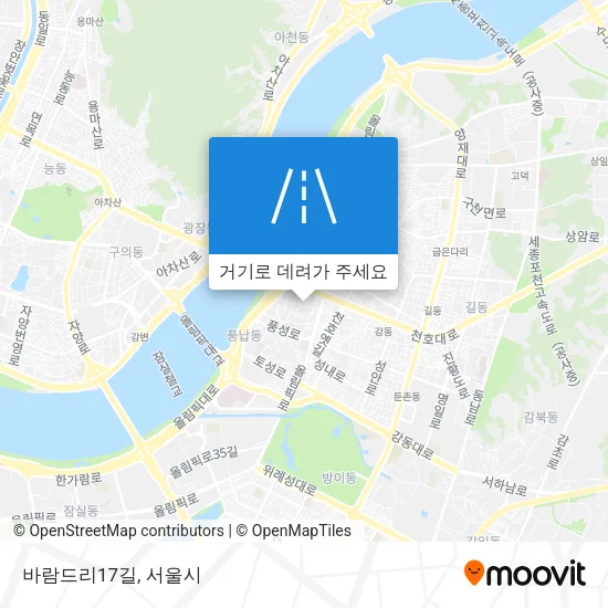 바람드리17길 지도