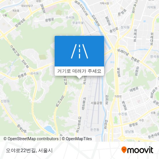 오야로22번길 지도