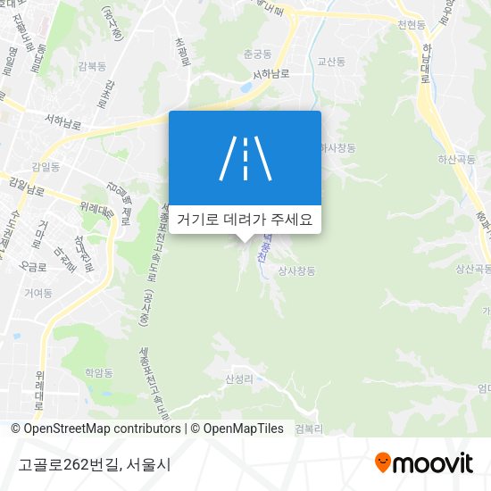 고골로262번길 지도
