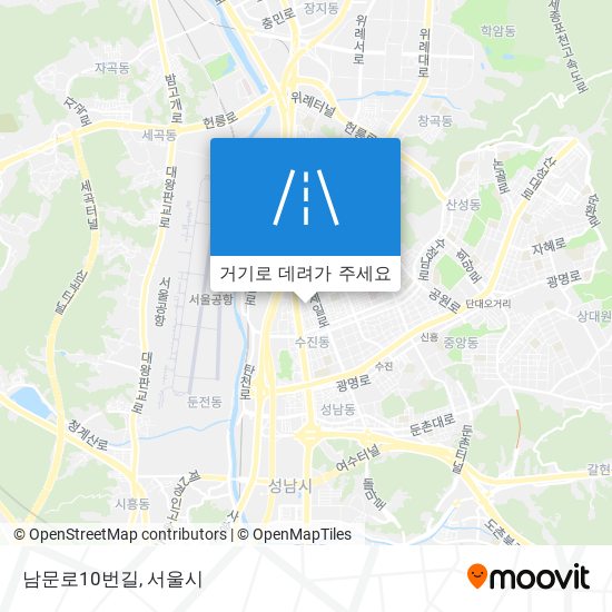 남문로10번길 지도