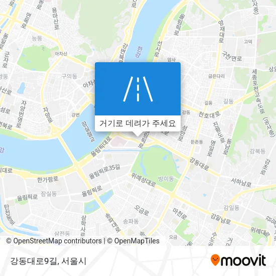 강동대로9길 지도