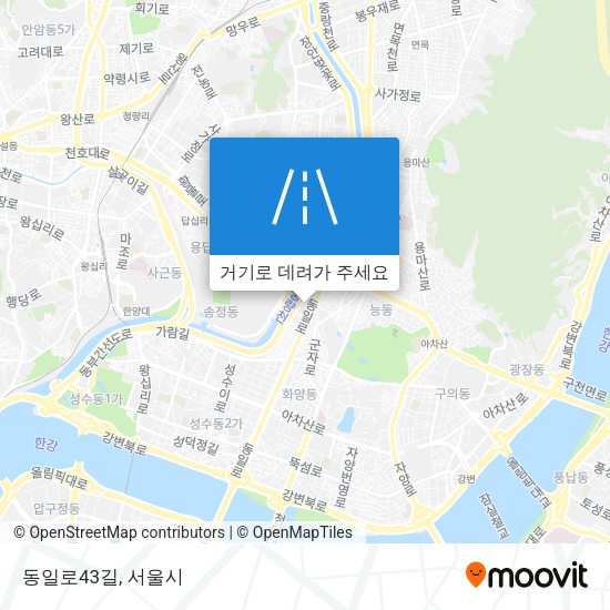 동일로43길 지도
