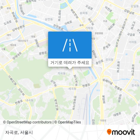 자곡로 지도