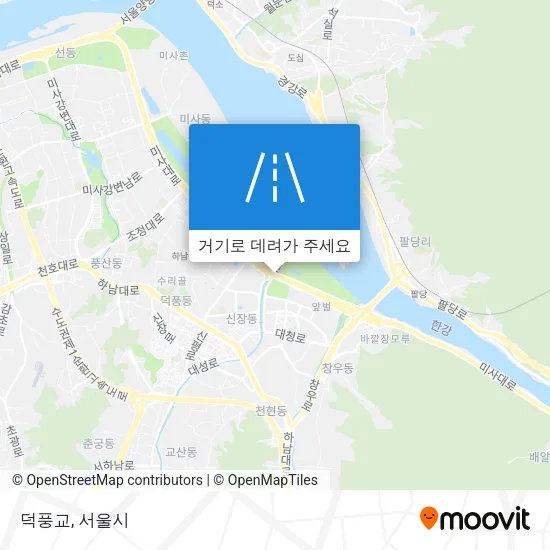 덕풍교 지도