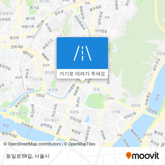 동일로58길 지도