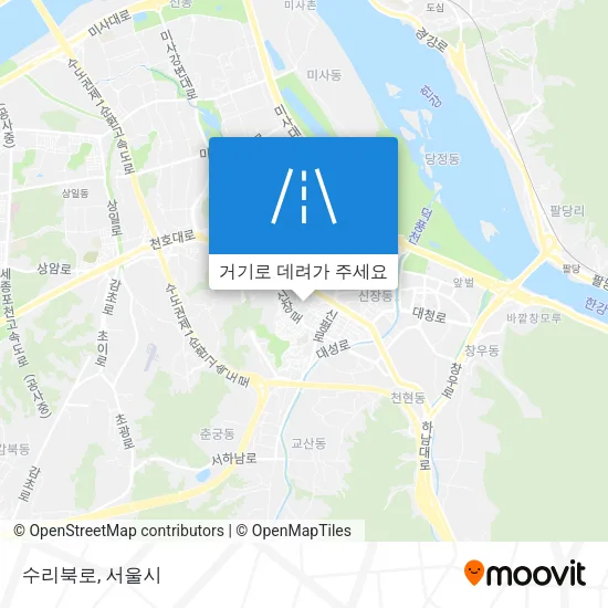 수리북로 지도