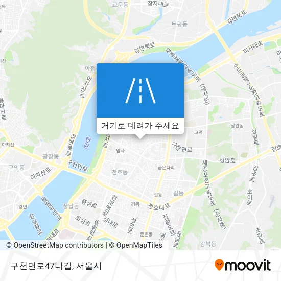구천면로47나길 지도