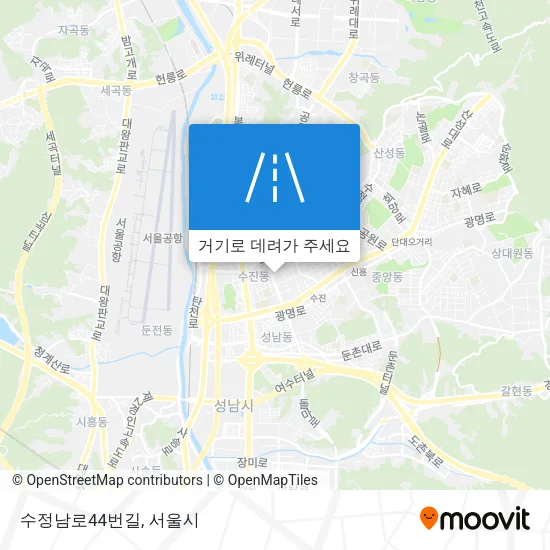 수정남로44번길 지도