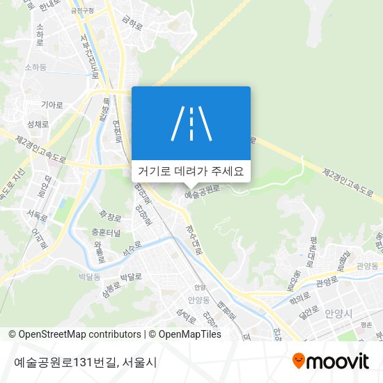 예술공원로131번길 지도