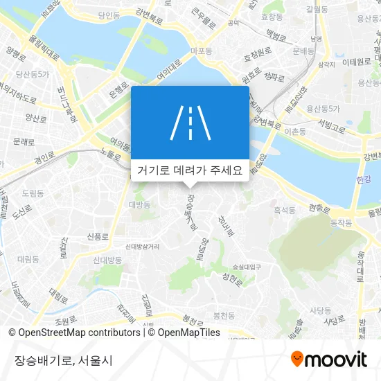 장승배기로 지도