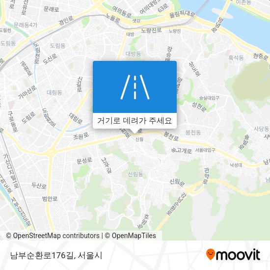 남부순환로176길 지도